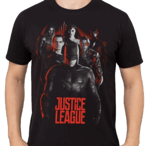 Camiseta Masculina Liga da Justiça